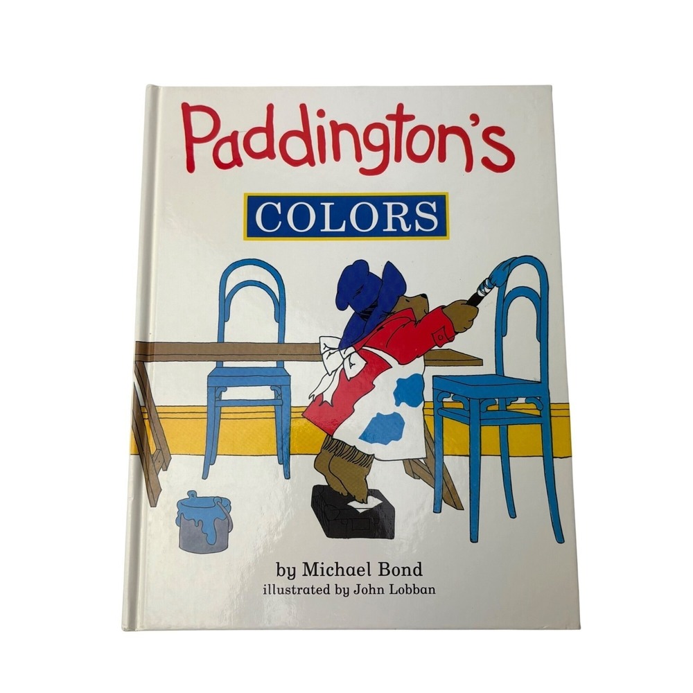 Paddingtons Colors Michael Bond Illustrated By John Lobban Hardcover 1991 Viking